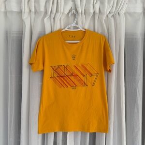 TDE Kendrick Lamar Orange 2017 Tour Tee